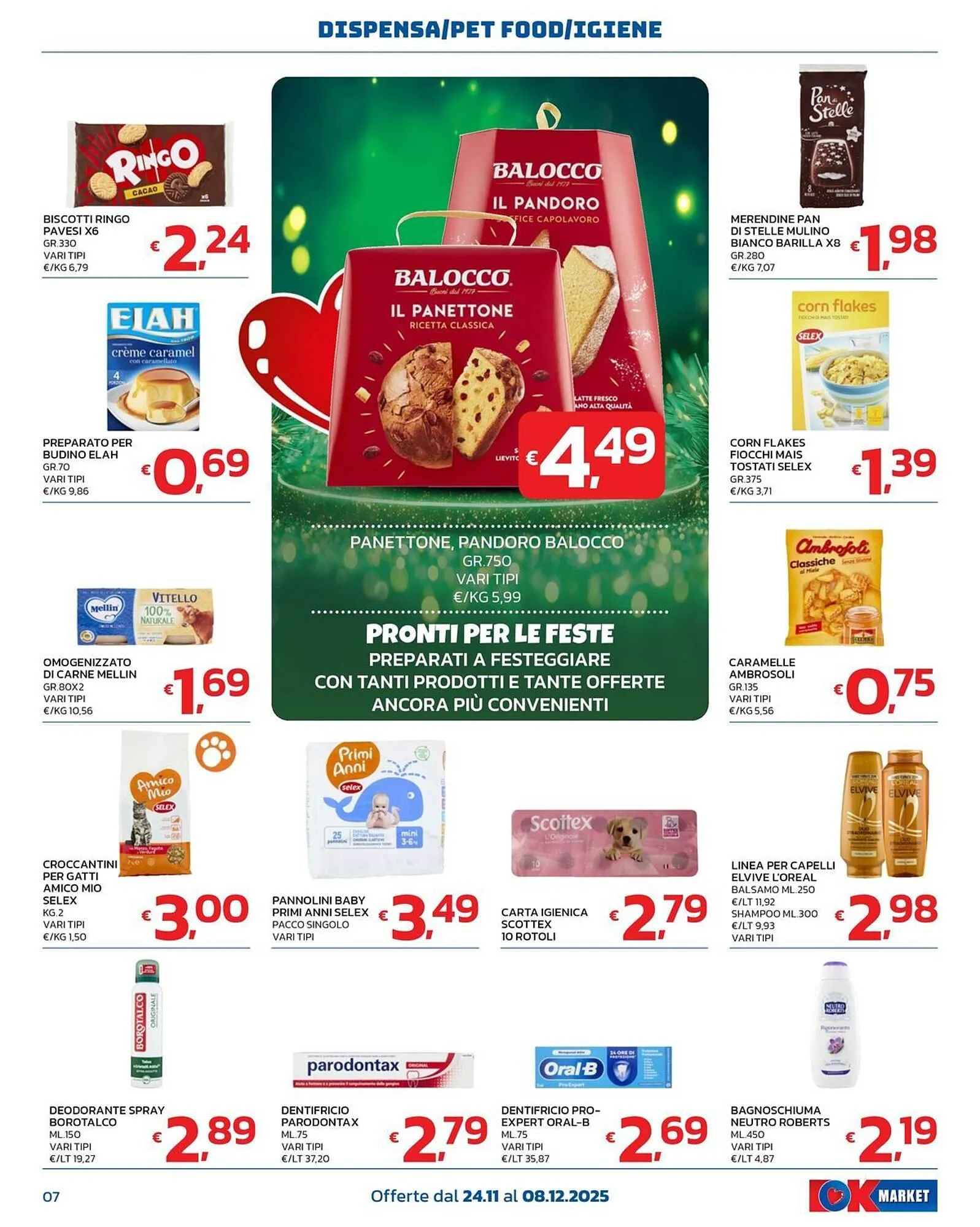 Volantino Ok Market da 24 novembre a 8 dicembre di 2025 - Pagina del volantino 7