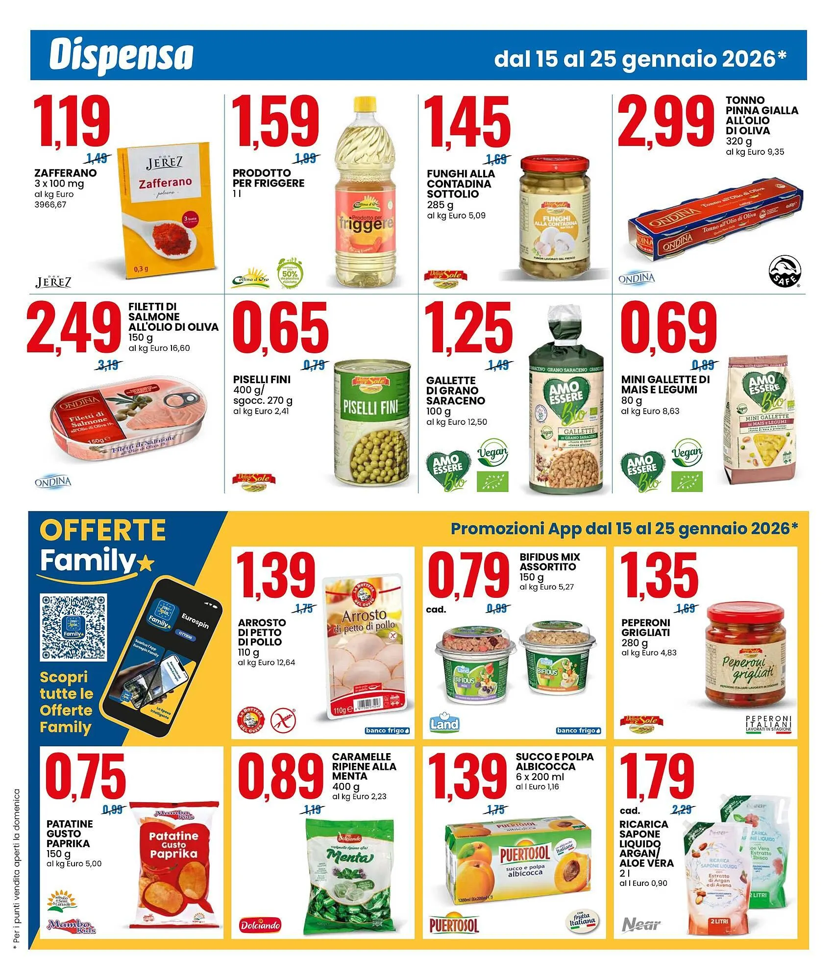 Volantino Eurospin da 15 gennaio a 25 gennaio di 2026 - Pagina del volantino 5