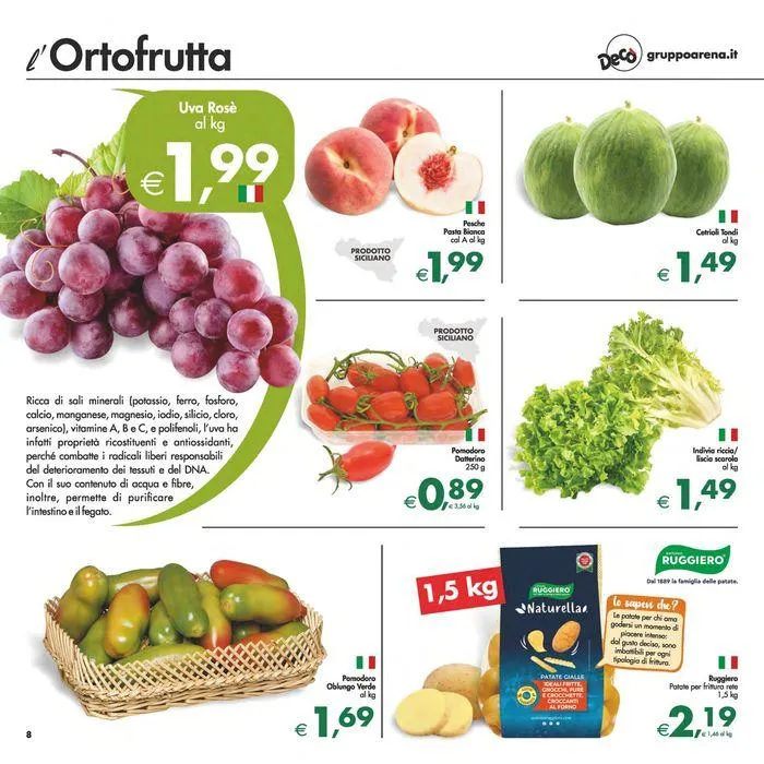 La qualità che conviene! da 23 agosto a 2 settembre di 2024 - Pagina del volantino 8