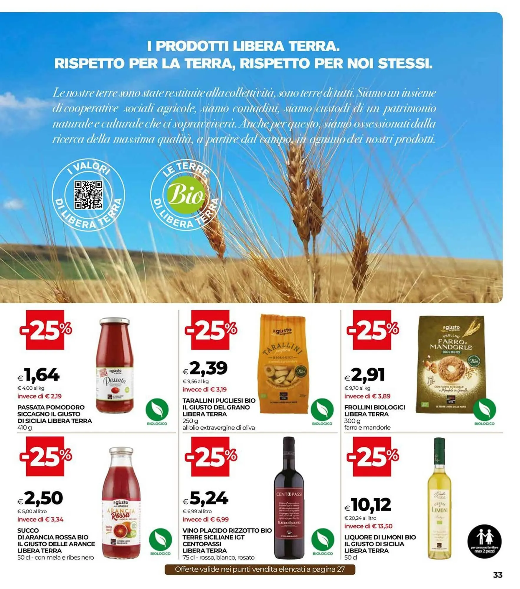 Volantino Unicoop da 12 marzo a 25 marzo di 2026 - Pagina del volantino 33