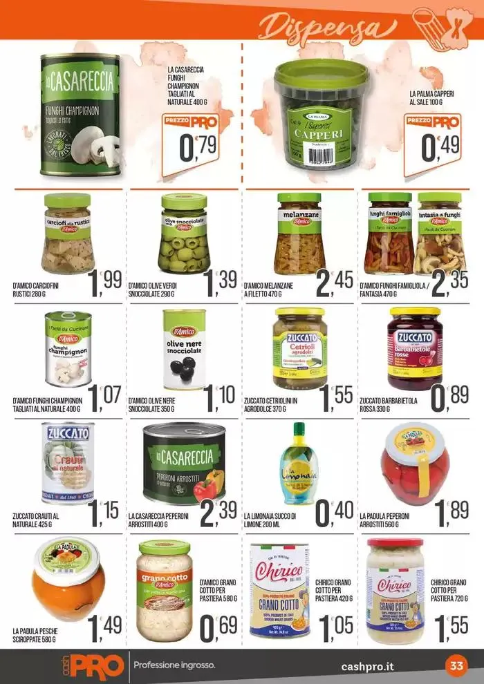 Professione ingrosso. da 26 dicembre a 12 gennaio di 2025 - Pagina del volantino 33