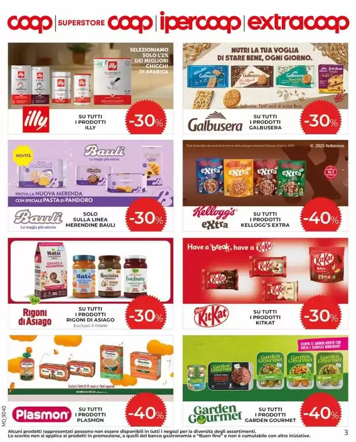 Grandi marche 30% 40% 50% da 8 maggio a 21 maggio di 2025 - Pagina del volantino 3