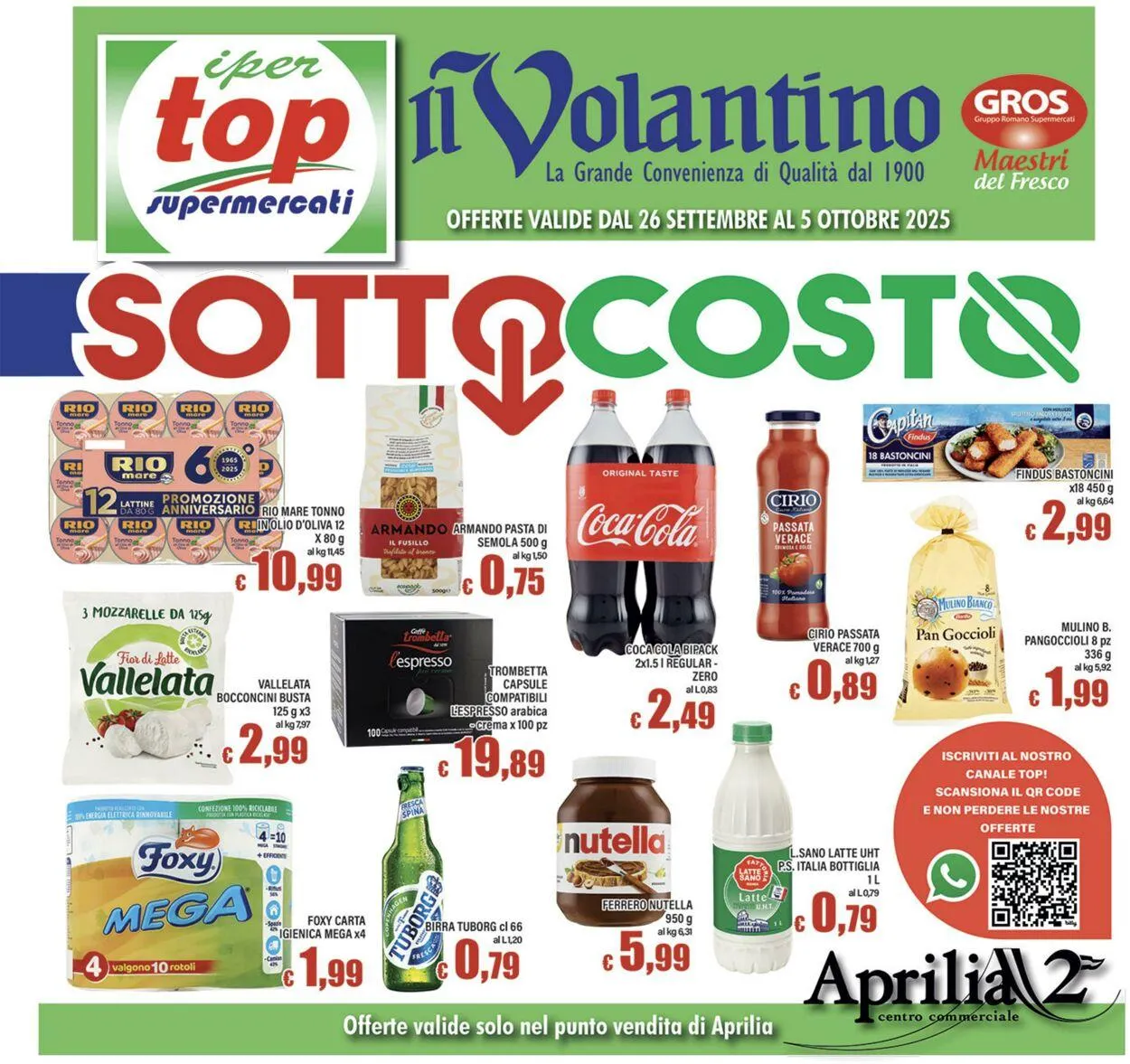 Top Supermercati Volantino attuale da 15 gennaio a 29 gennaio di 2026 - Pagina del volantino 1