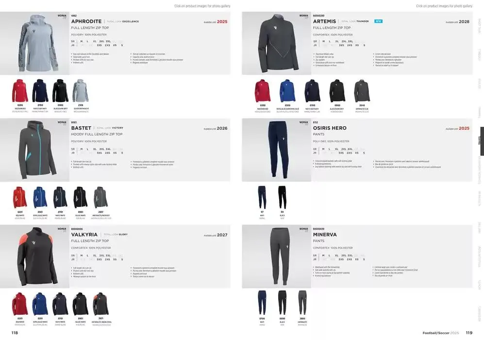 Football/Soccer 2025 Catalogue da 11 febbraio a 31 dicembre di 2025 - Pagina del volantino 61