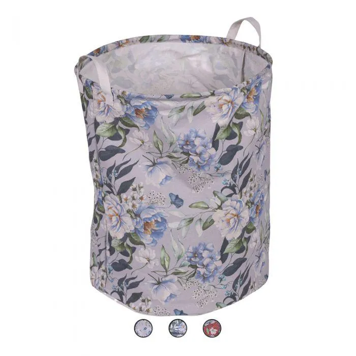 Cesta portabiancheria 40x50 cm, Flowers Sìordine