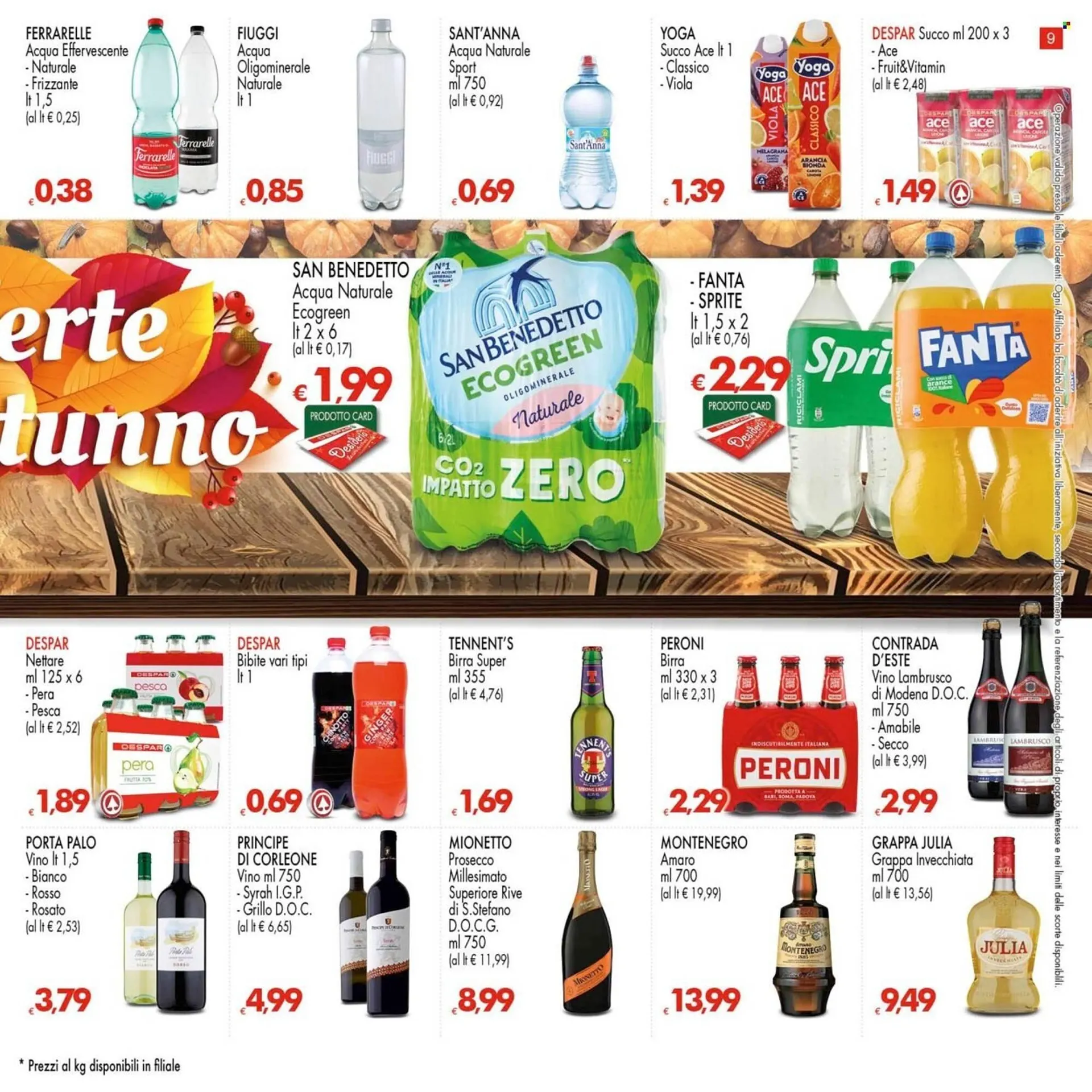 Volantino Despar da 9 ottobre a 22 ottobre di 2025 - Pagina del volantino 9