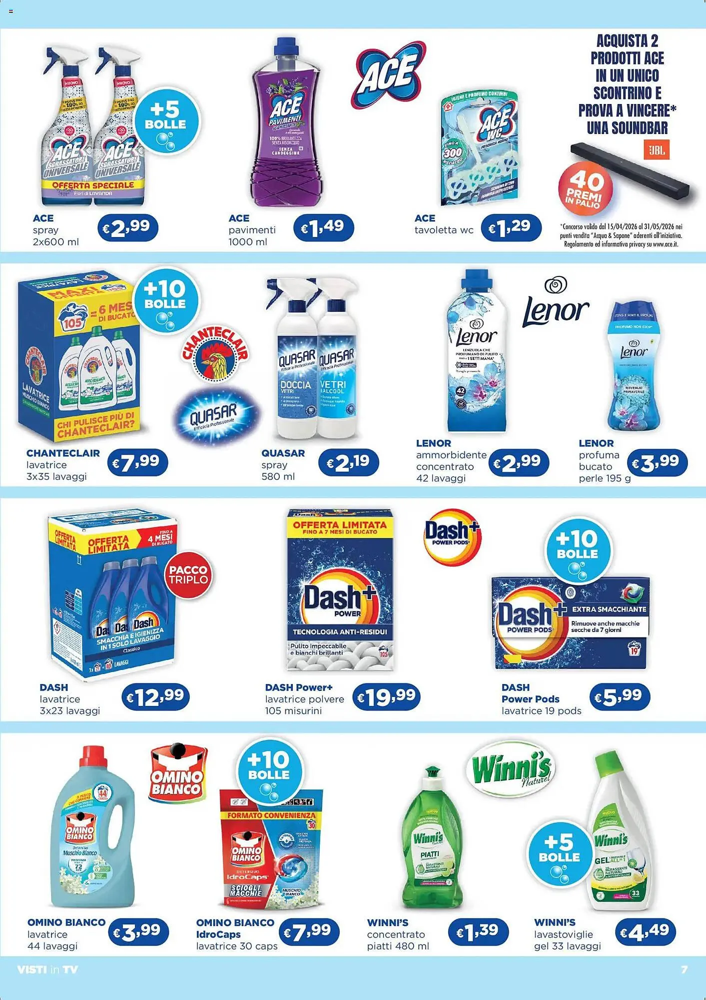 Volantino Acqua & Sapone da 29 aprile a 20 maggio di 2026 - Pagina del volantino 7
