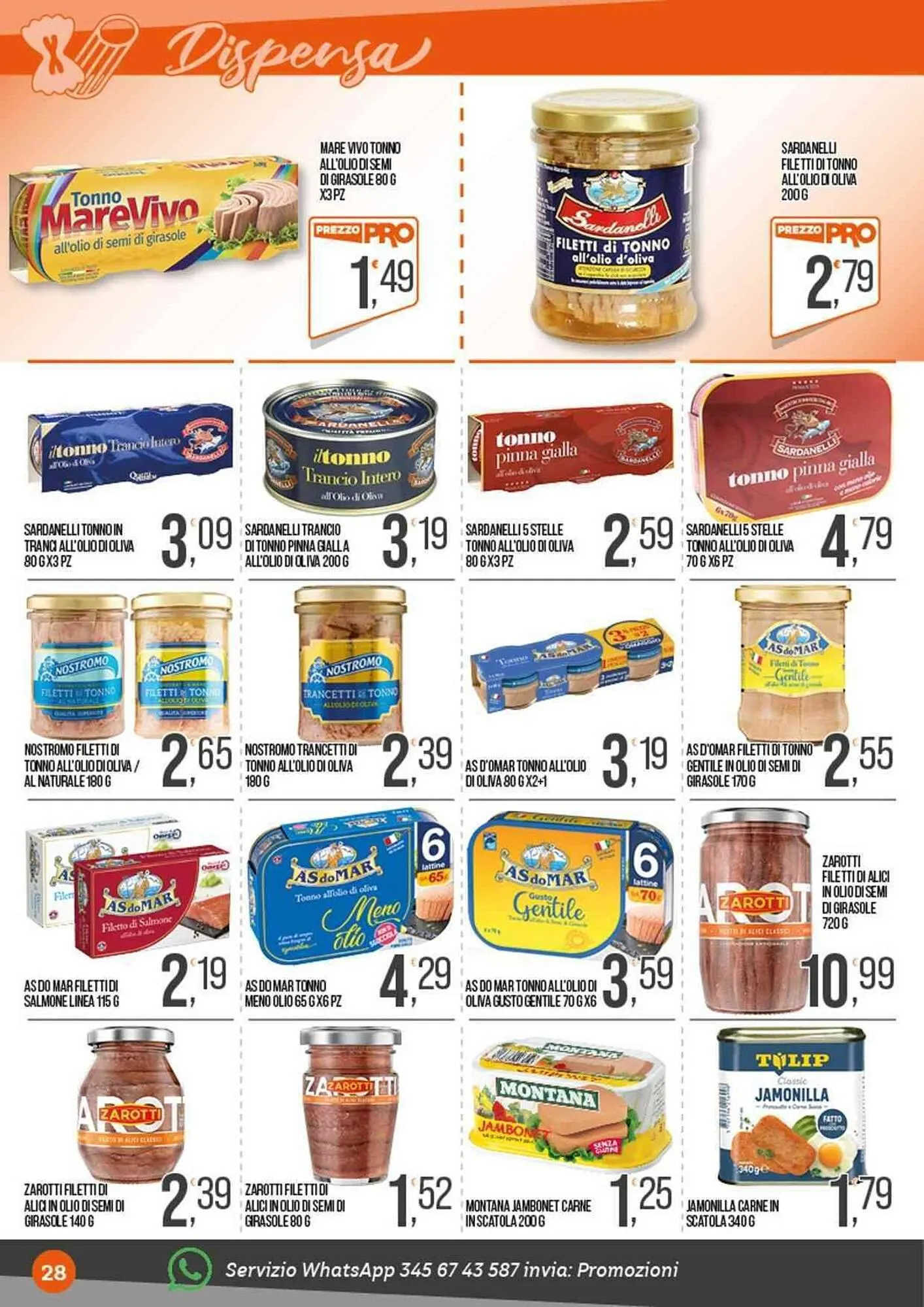 Volantino Cash pro da 26 maggio a 8 giugno di 2025 - Pagina del volantino 28