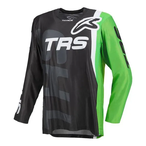 Maglia da cross Slope Tribute Nero/Verde