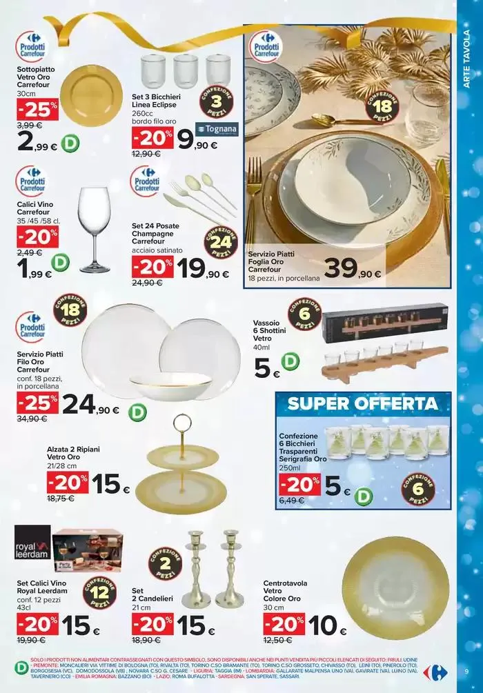 Catalogo addobbi e decori da 5 novembre a 24 dicembre di 2024 - Pagina del volantino 9