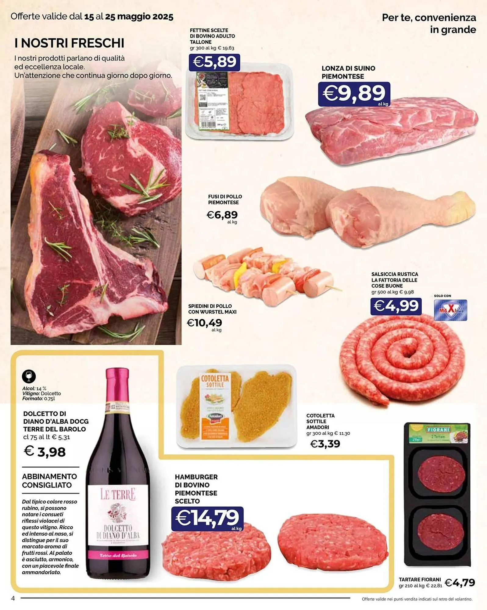 Volantino Maxisconto da 15 maggio a 25 maggio di 2025 - Pagina del volantino 4