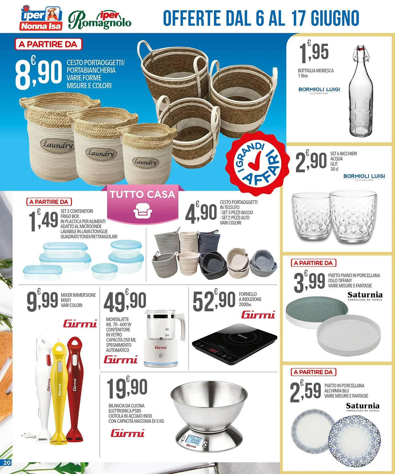 Volantino Iper Nonna Isa da 6 giugno a 17 giugno di 2025 - Pagina del volantino 20