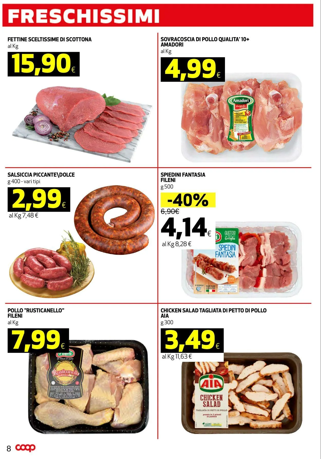 Coop Volantino attuale da 7 agosto a 20 agosto di 2025 - Pagina del volantino 8