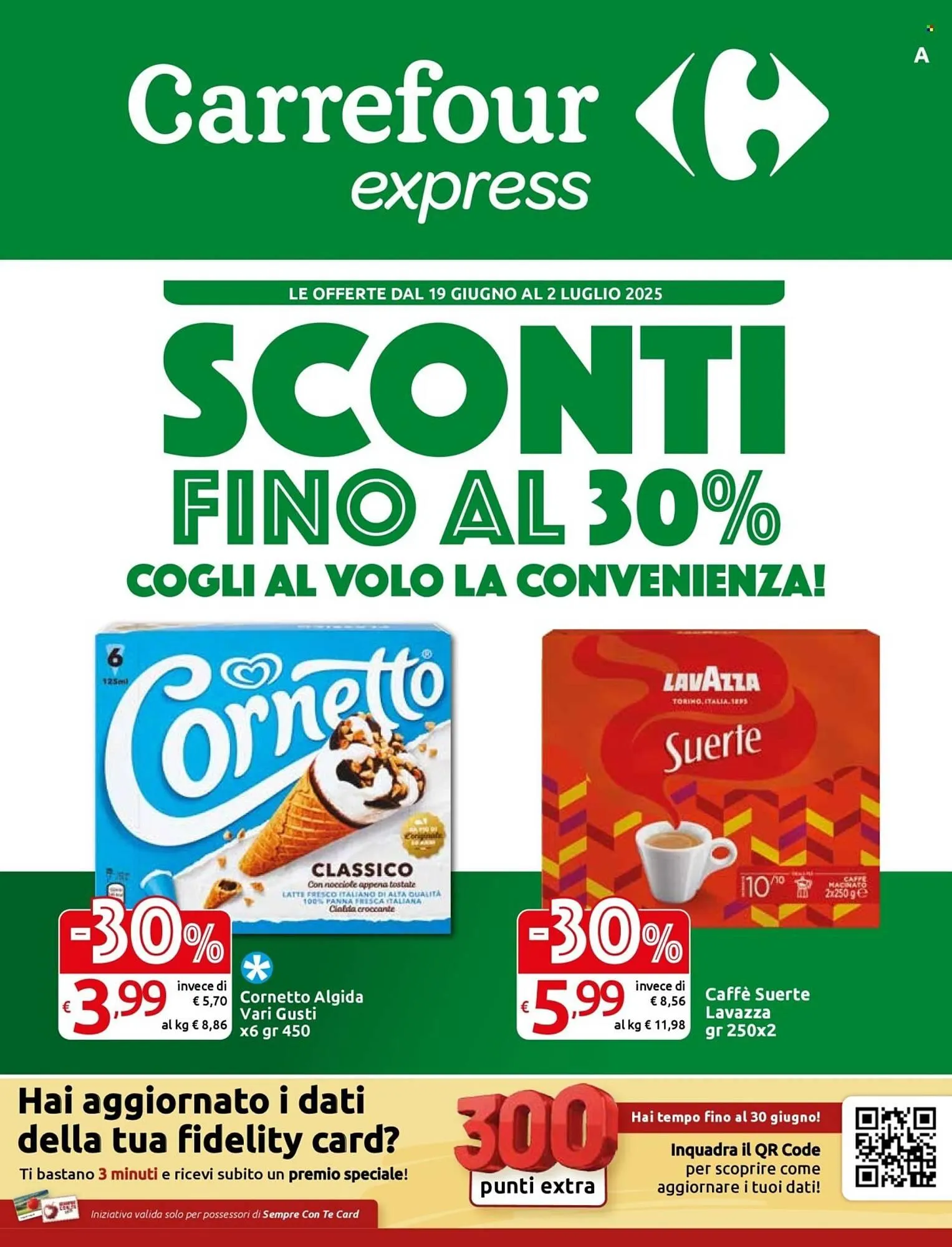 Volantino Carrefour Express da 19 giugno a 2 luglio di 2025 - Pagina del volantino 1