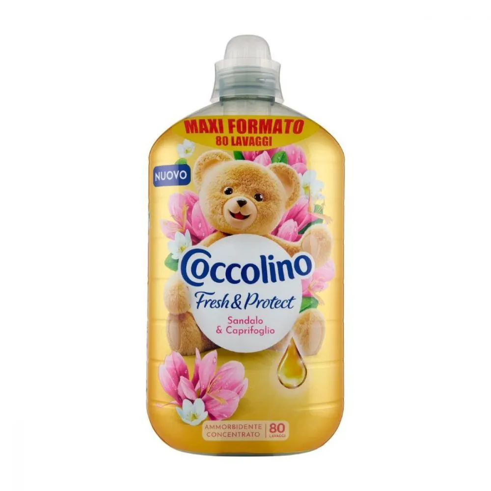 Coccolino Ammorbidente Concentrato Sandalo & Caprifoglio 80 lavaggi 1850ml