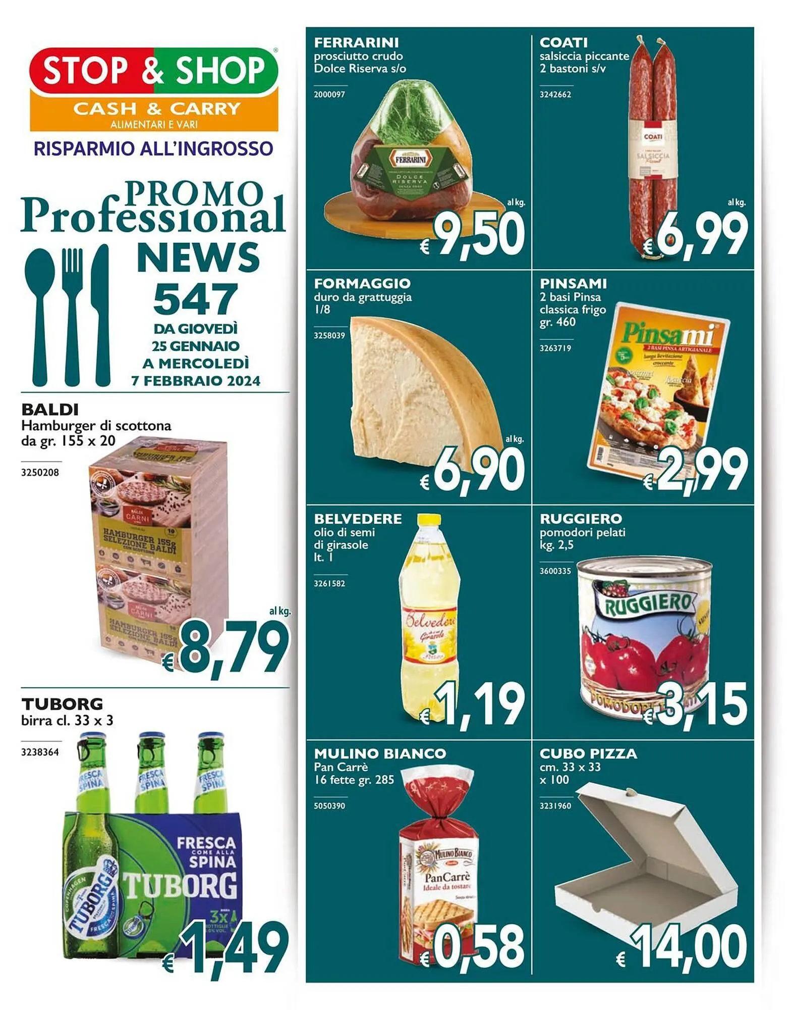 Volantino Stop&Shop da 25 gennaio a 7 febbraio di 2024 - Pagina del volantino 1