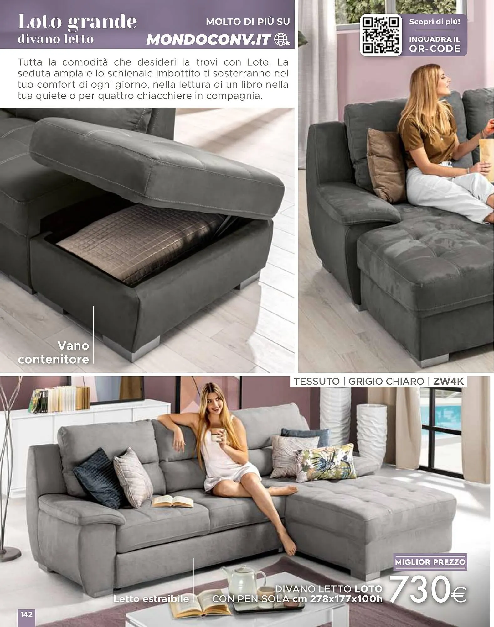Volantino Mondo Convenienza da 1 aprile a 1 settembre di 2024 - Pagina del volantino 142