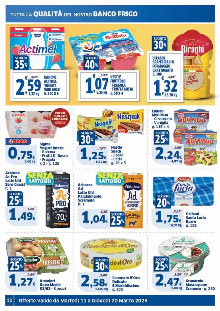 Sconti fino al 50% da 11 marzo a 20 marzo di 2025 - Pagina del volantino 10