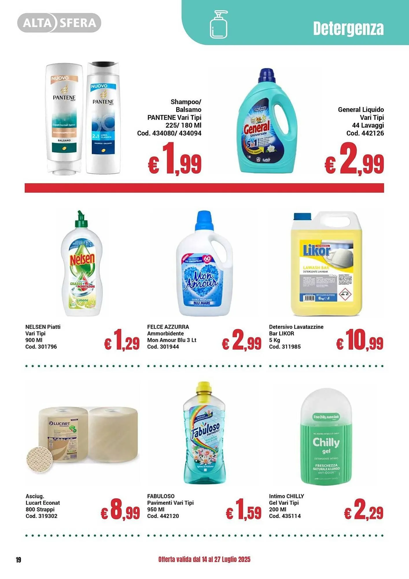 Volantino Centro Cash da 14 luglio a 27 luglio di 2025 - Pagina del volantino 19