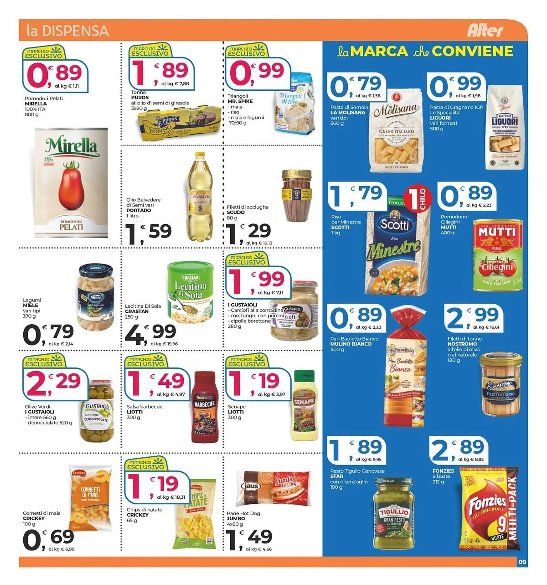 Volantino Alter Discount da 3 ottobre a 18 ottobre di 2025 - Pagina del volantino 9