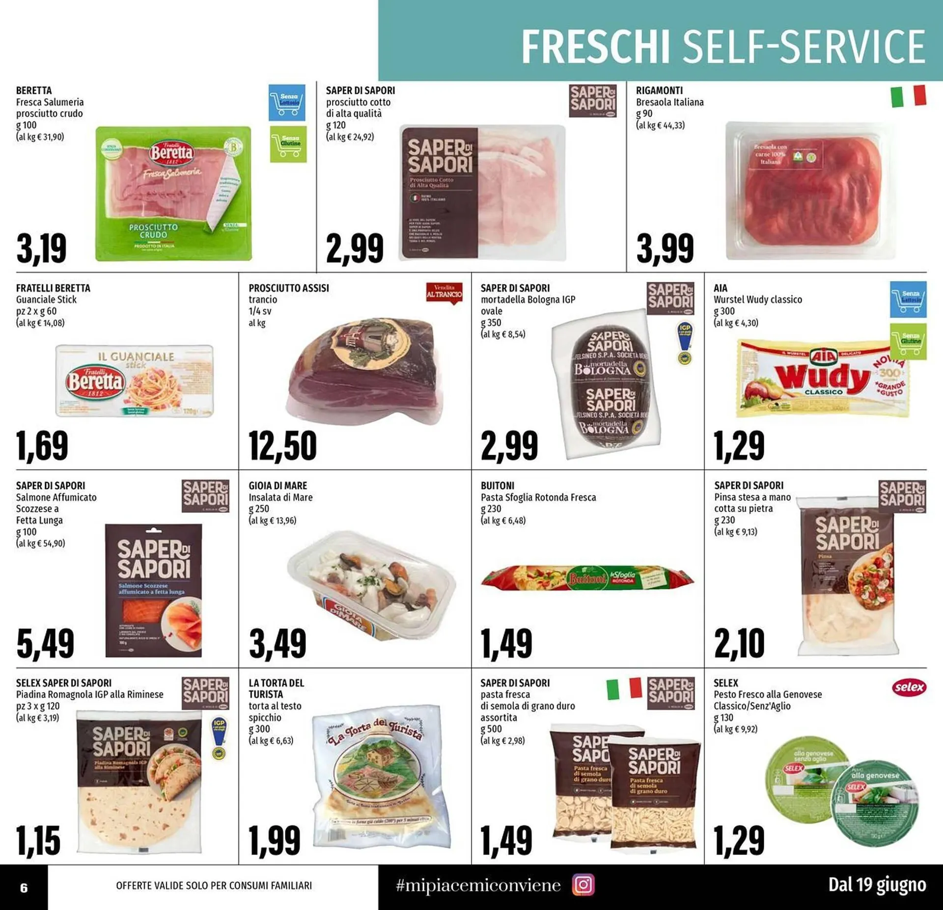 Volantino Emi Supermercati da 19 giugno a 2 luglio di 2025 - Pagina del volantino 6