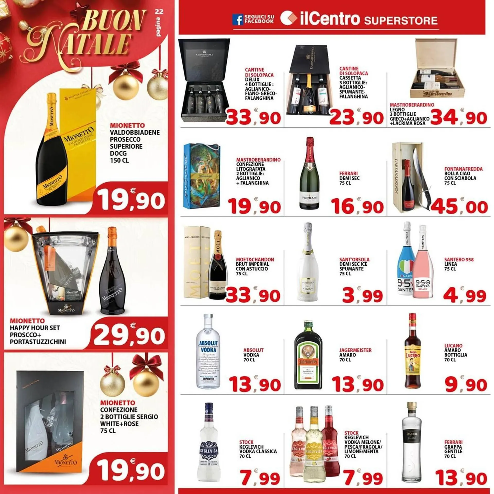 Volantino Il Centro Superstore da 10 dicembre a 24 dicembre di 2025 - Pagina del volantino 22