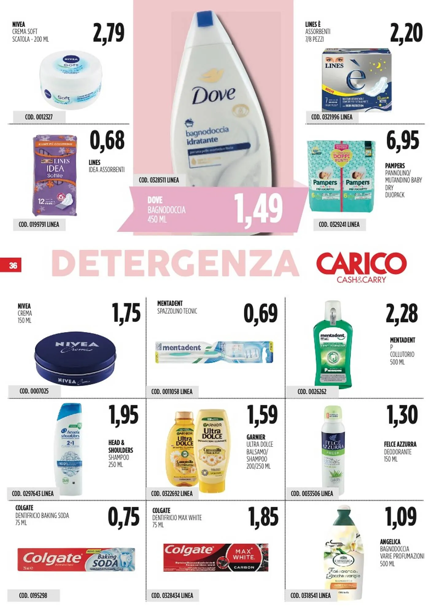 Volantino Carico Cash & Carry da 6 novembre a 19 novembre di 2025 - Pagina del volantino 36
