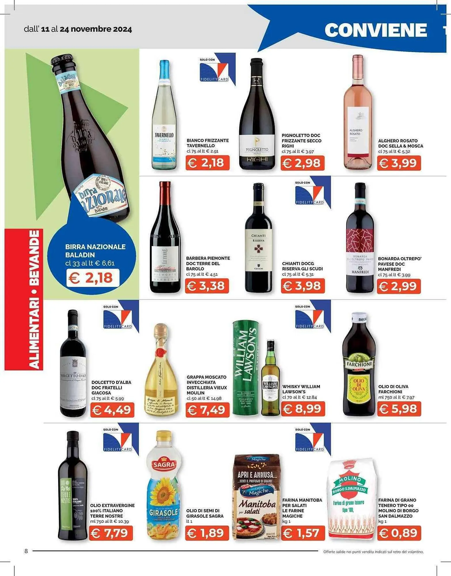 Volantino Mercatò Local da 11 novembre a 24 novembre di 2024 - Pagina del volantino 8