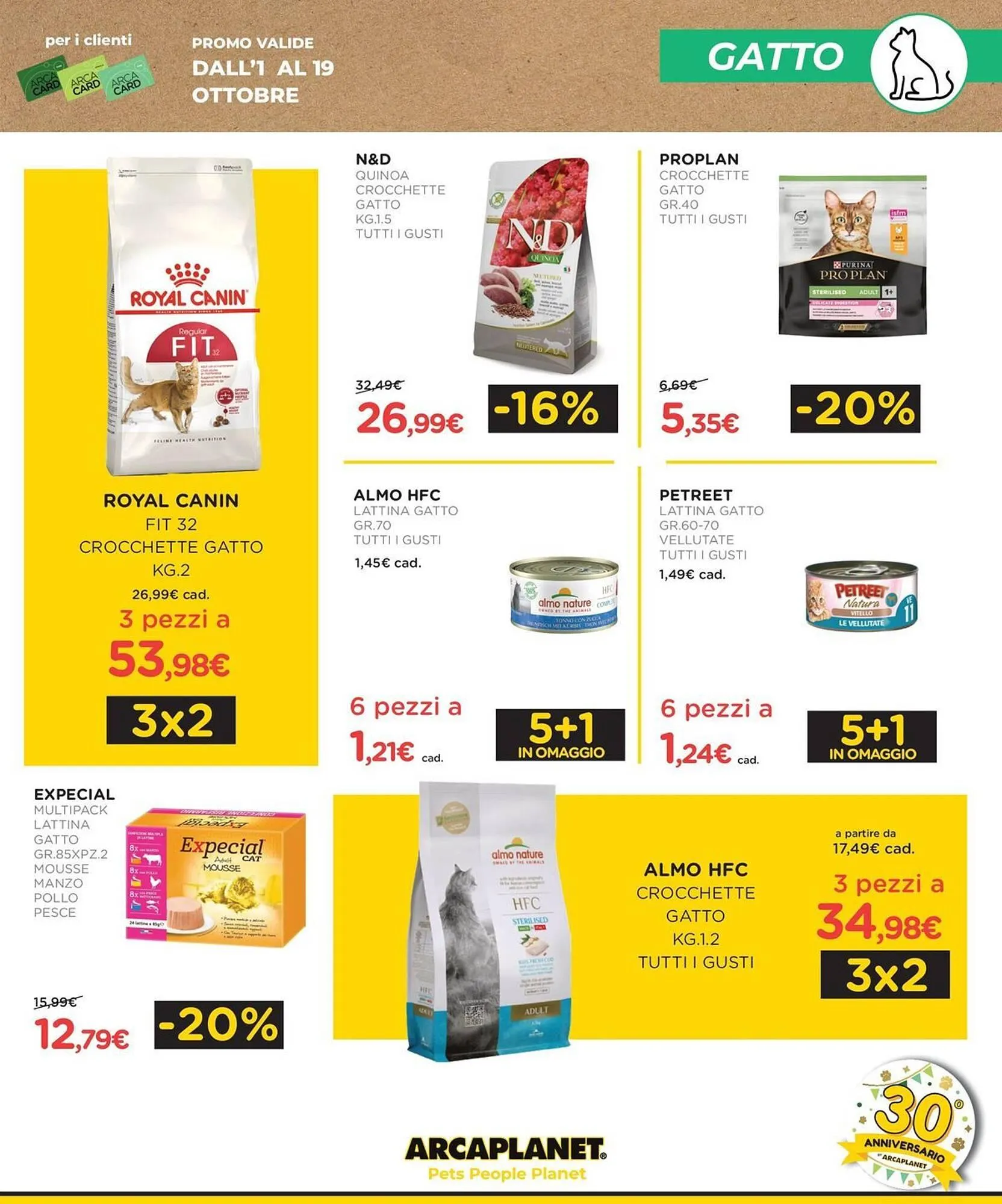 Volantino Arcaplanet da 1 ottobre a 19 ottobre di 2025 - Pagina del volantino 15
