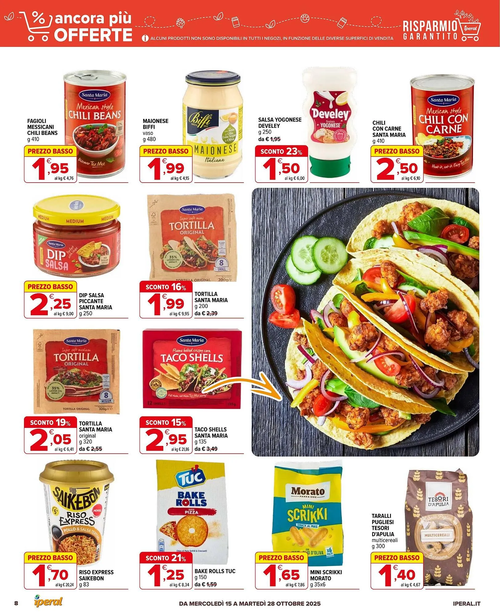 Volantino Iperal da 15 ottobre a 28 ottobre di 2025 - Pagina del volantino 8