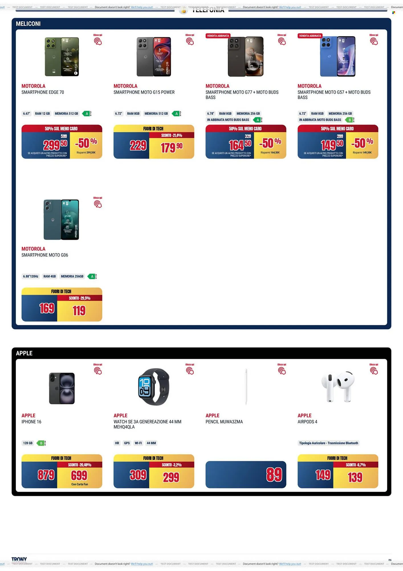 Volantino Trony da 28 aprile a 20 maggio di 2026 - Pagina del volantino 6