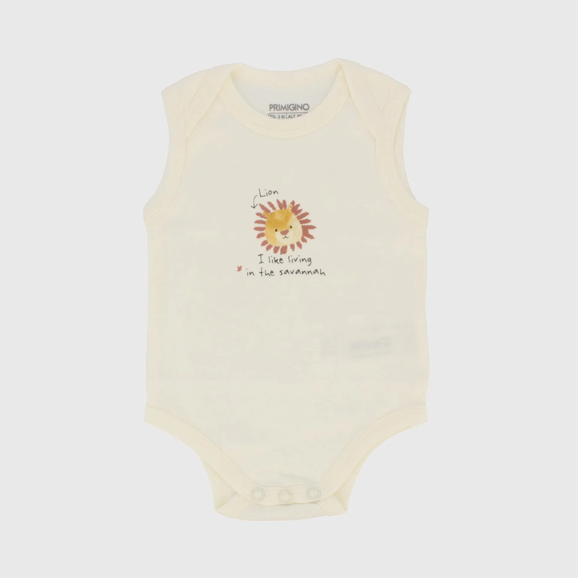 Body in costina da Neonato, BIANCO