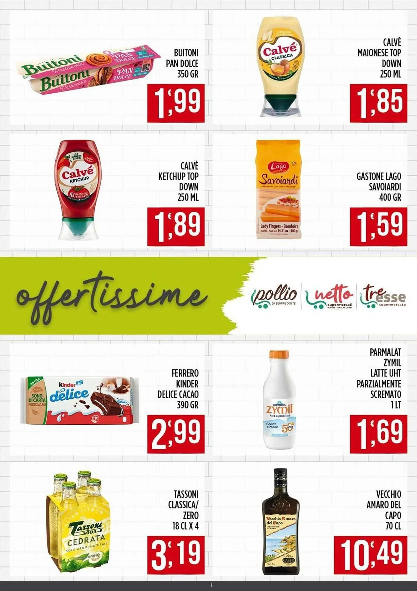 Volantino Supermercato Pollio da 20 ottobre a 2 novembre di 2025 - Pagina del volantino 3