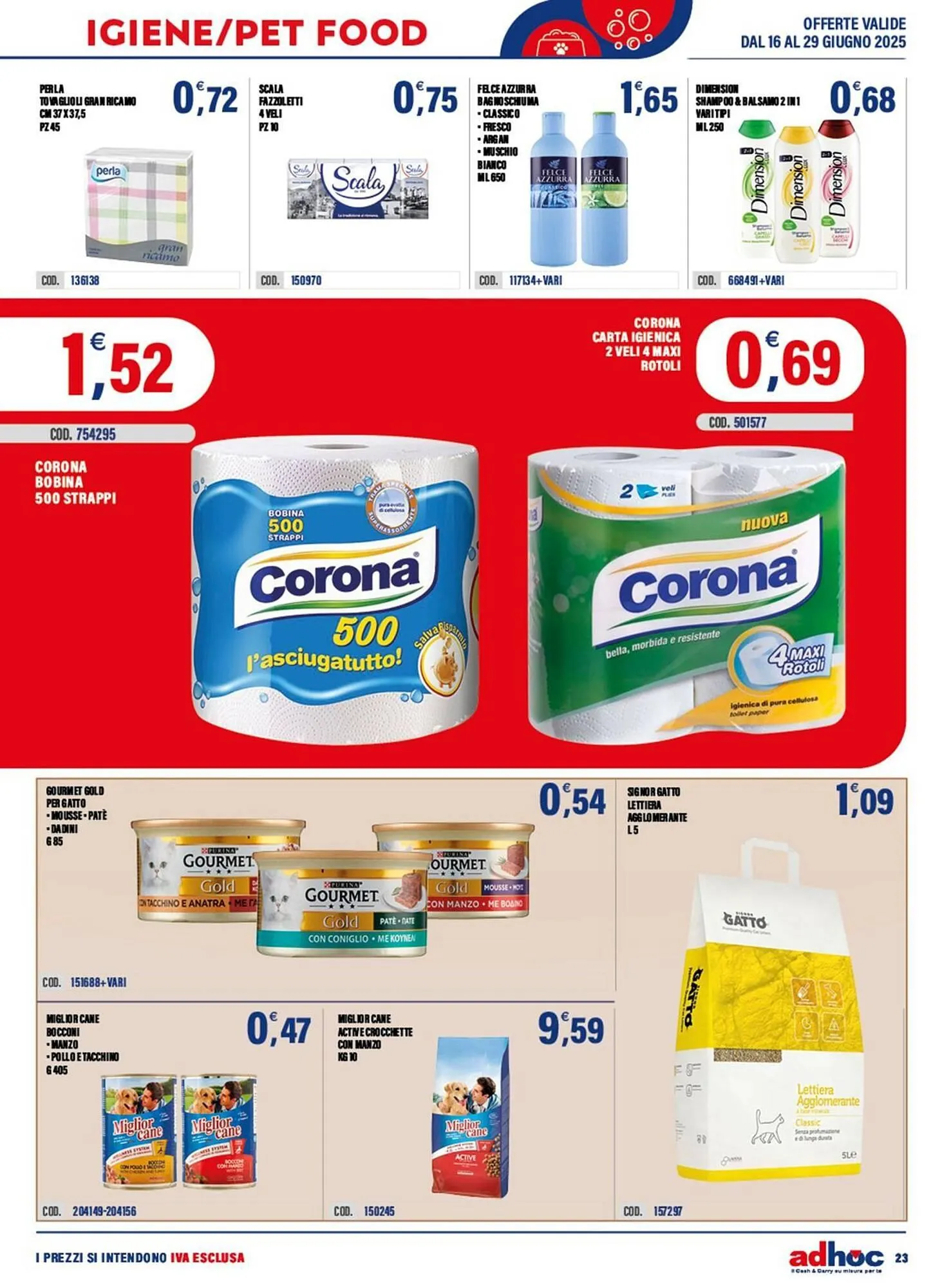 Volantino Adhoc da 16 giugno a 29 giugno di 2025 - Pagina del volantino 23