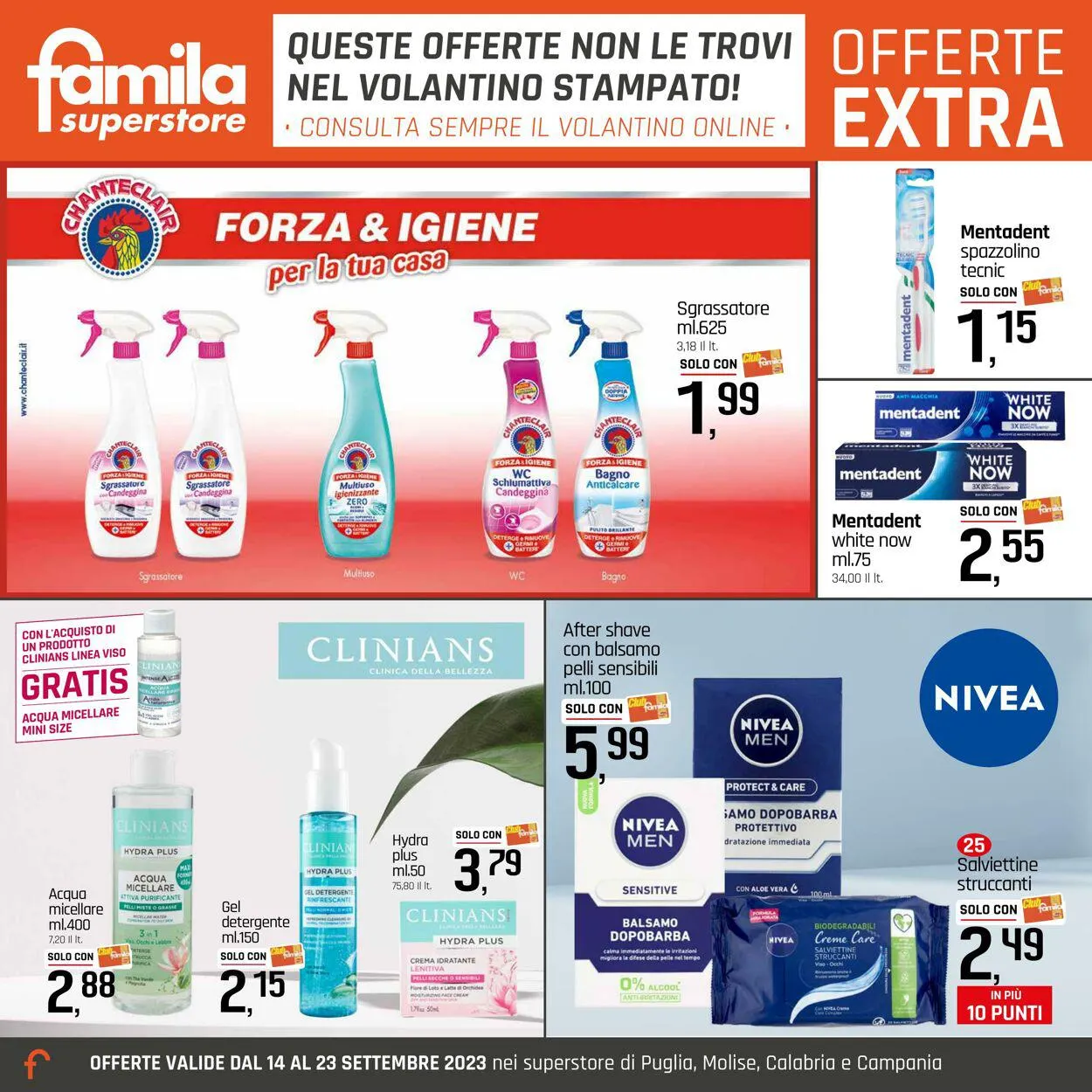 Famila Volantino attuale da 14 settembre a 23 settembre di 2023 - Pagina del volantino 29