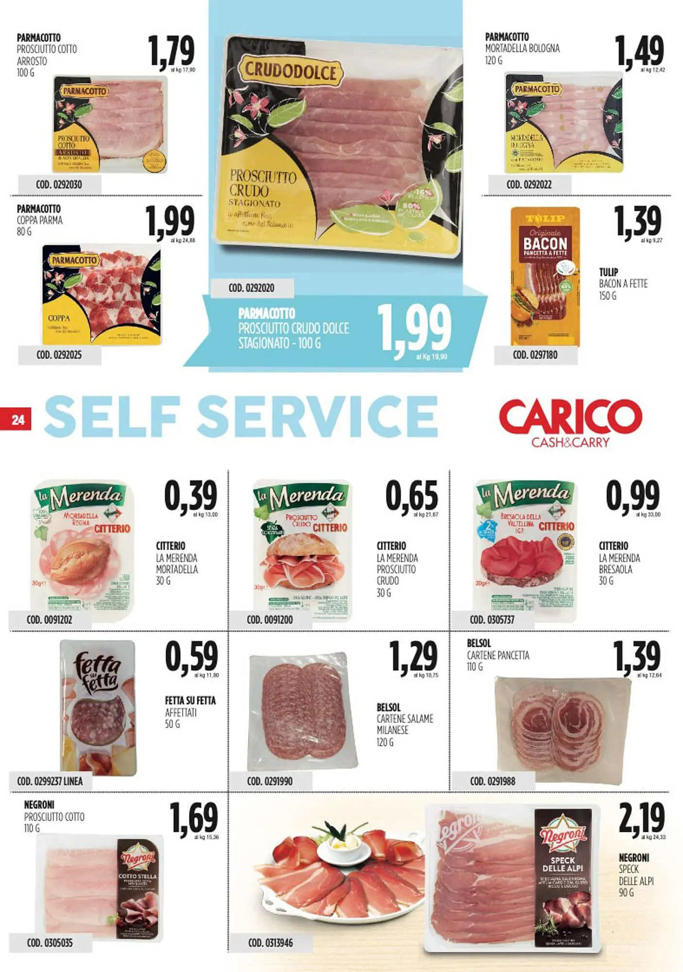 Volantino Carico Cash & Carry da 19 giugno a 2 luglio di 2025 - Pagina del volantino 24