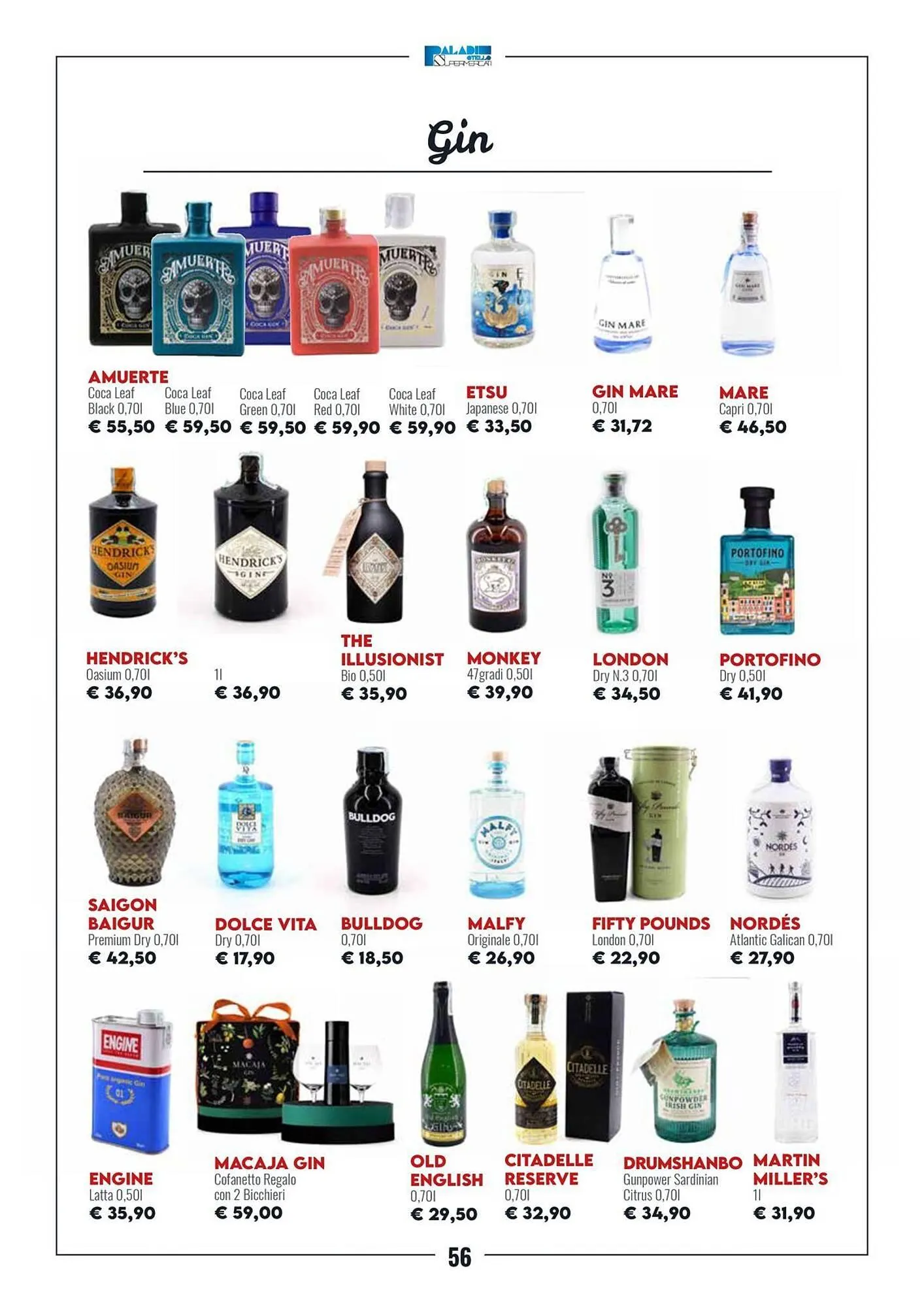 Volantino Paladini Otello Supermercato da 1 dicembre a 31 dicembre di 2025 - Pagina del volantino 56