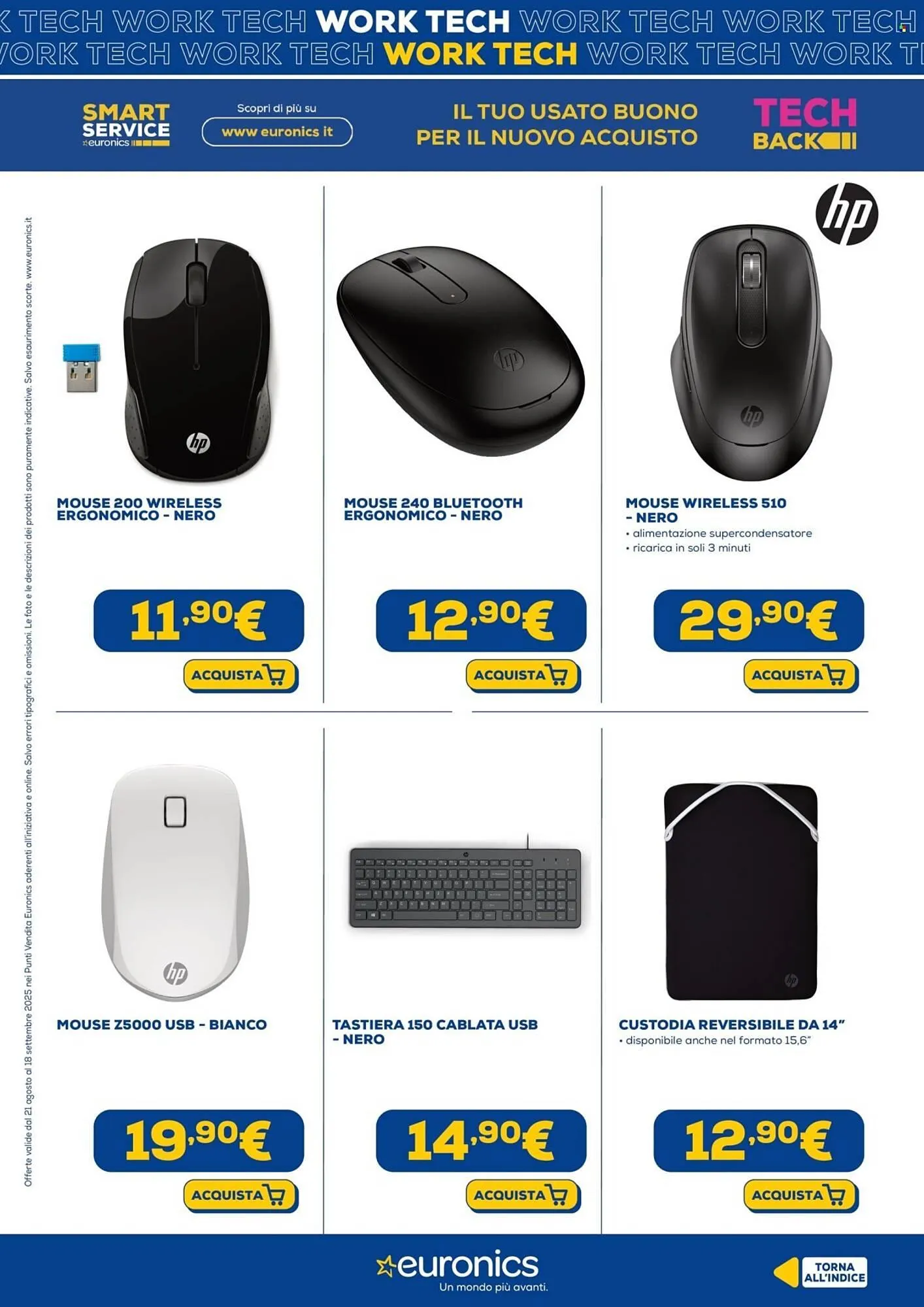 Volantino Euronics da 21 agosto a 18 settembre di 2025 - Pagina del volantino 21