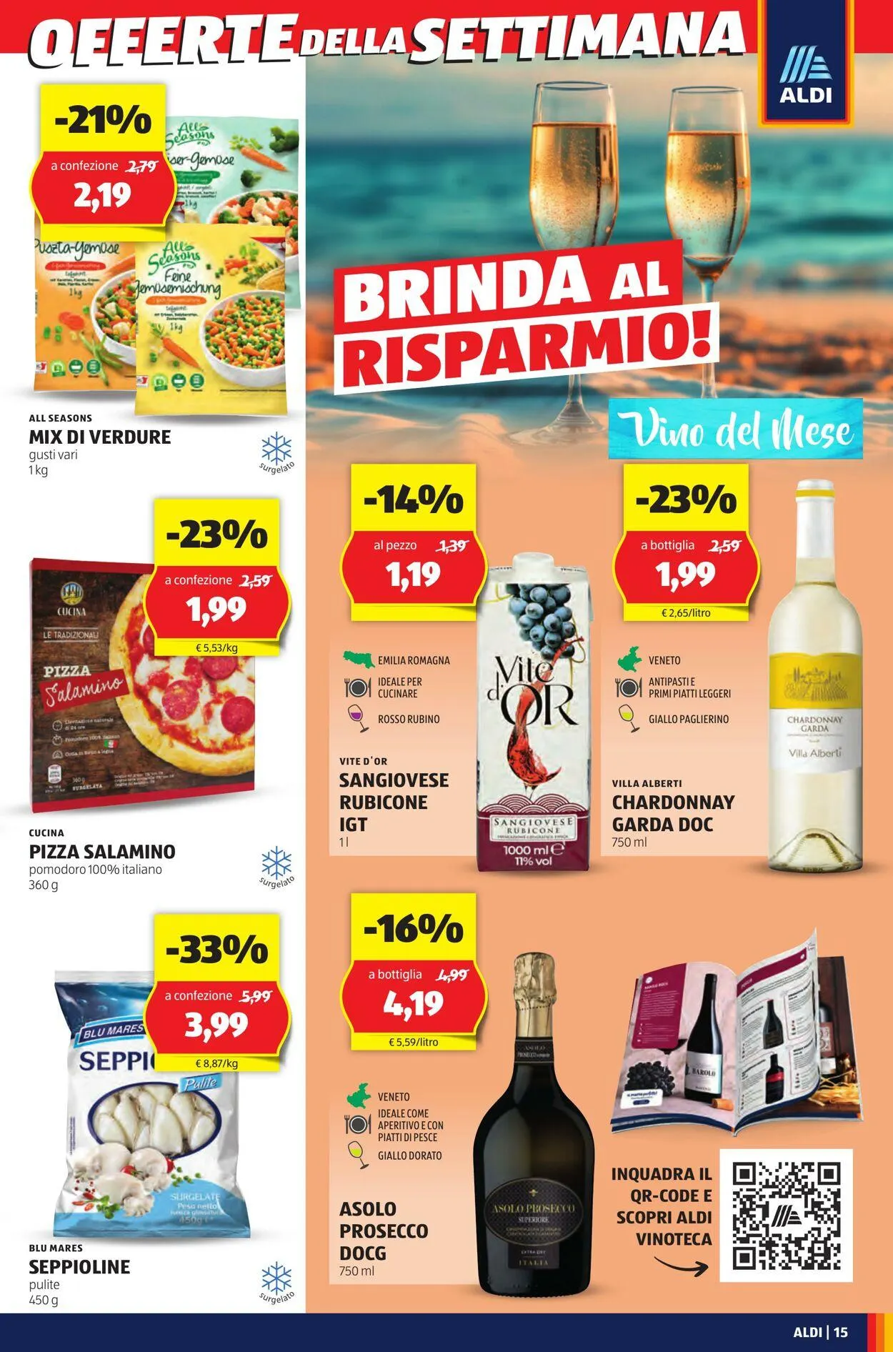 Aldi Volantino attuale da 21 luglio a 27 luglio di 2025 - Pagina del volantino 15