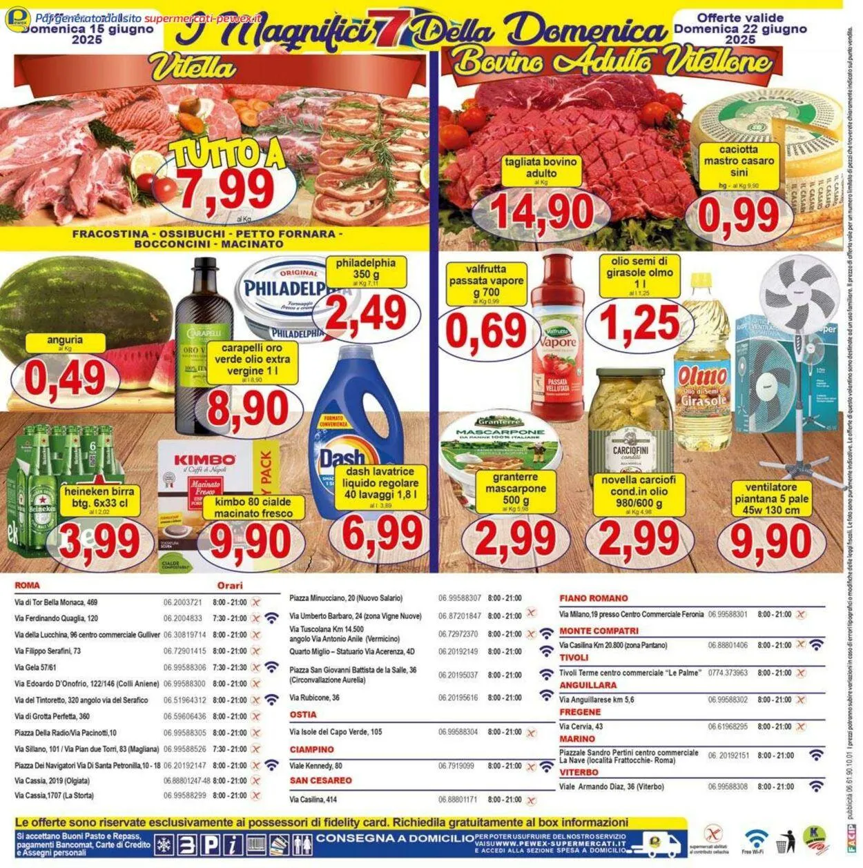 Pewex Volantino attuale da 24 giugno a 8 luglio di 2025 - Pagina del volantino 24