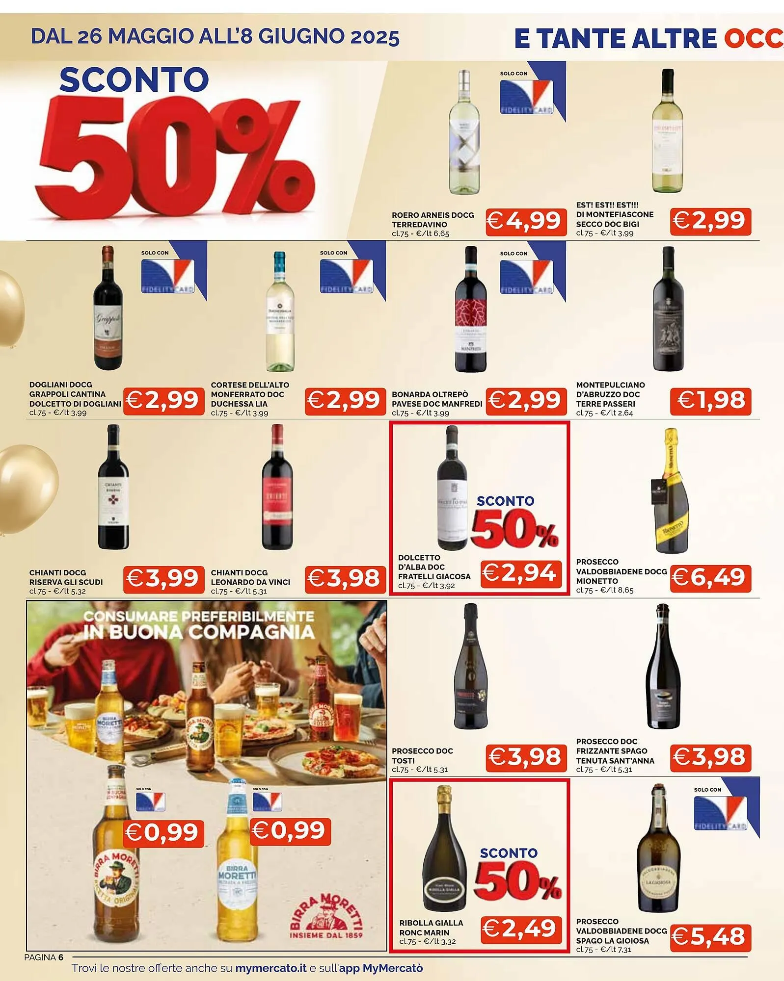Volantino Mercatò Local da 26 maggio a 22 giugno di 2025 - Pagina del volantino 6
