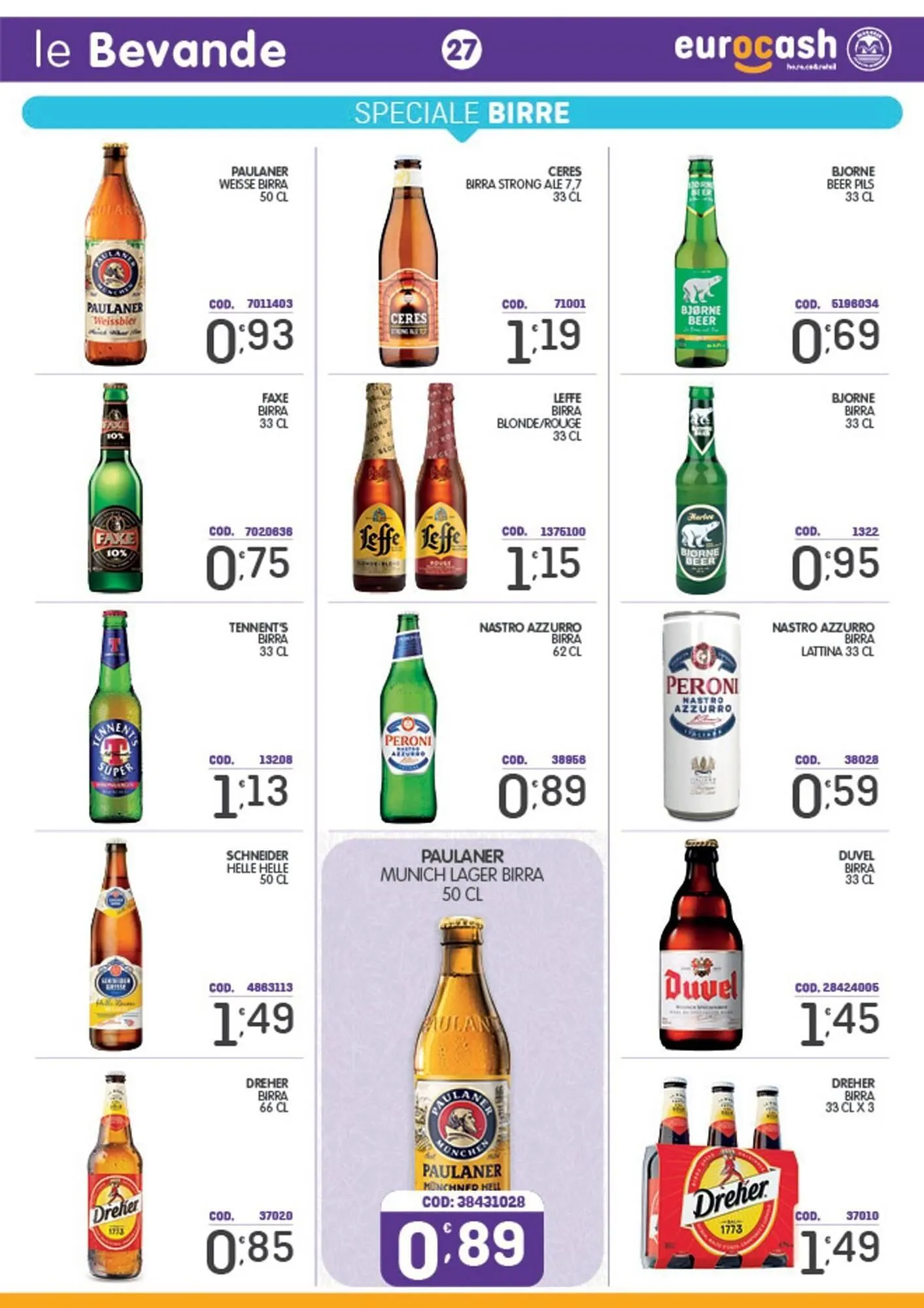Volantino Eurocash da 29 settembre a 12 ottobre di 2025 - Pagina del volantino 27