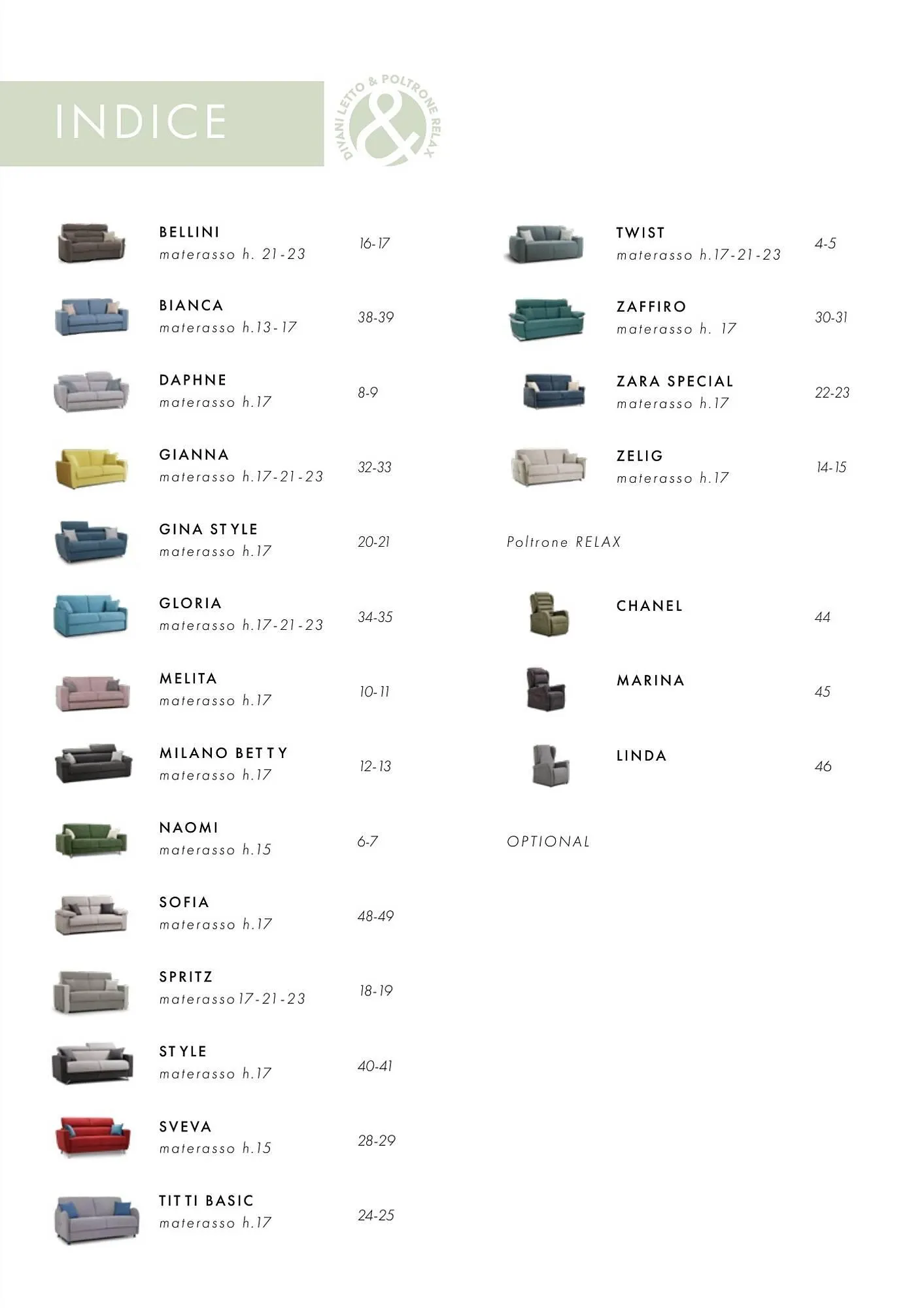 Volantino Outlet Divani da 15 ottobre a 31 dicembre di 2024 - Pagina del volantino 3