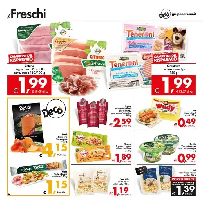 Campioni del risparmio! da 7 gennaio a 16 gennaio di 2025 - Pagina del volantino 6