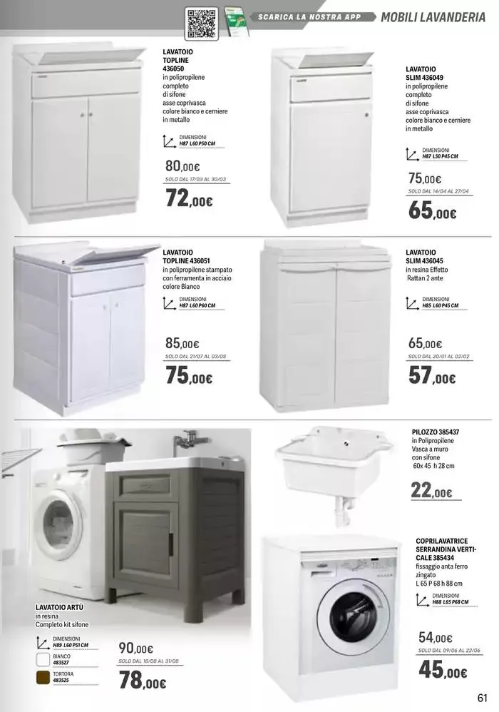 Catalogo mobile 2025 da 9 maggio a 7 dicembre di 2025 - Pagina del volantino 61