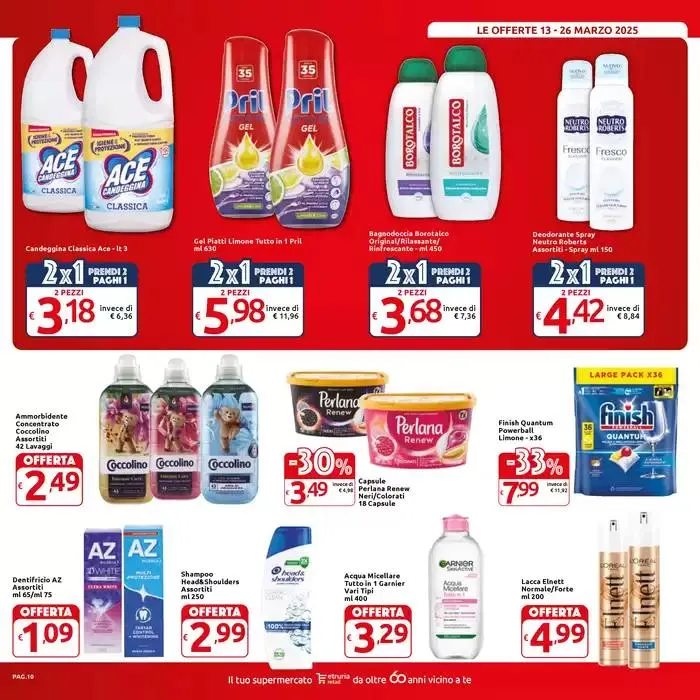 Prendi 2 paghi 1 da 13 marzo a 26 marzo di 2025 - Pagina del volantino 10