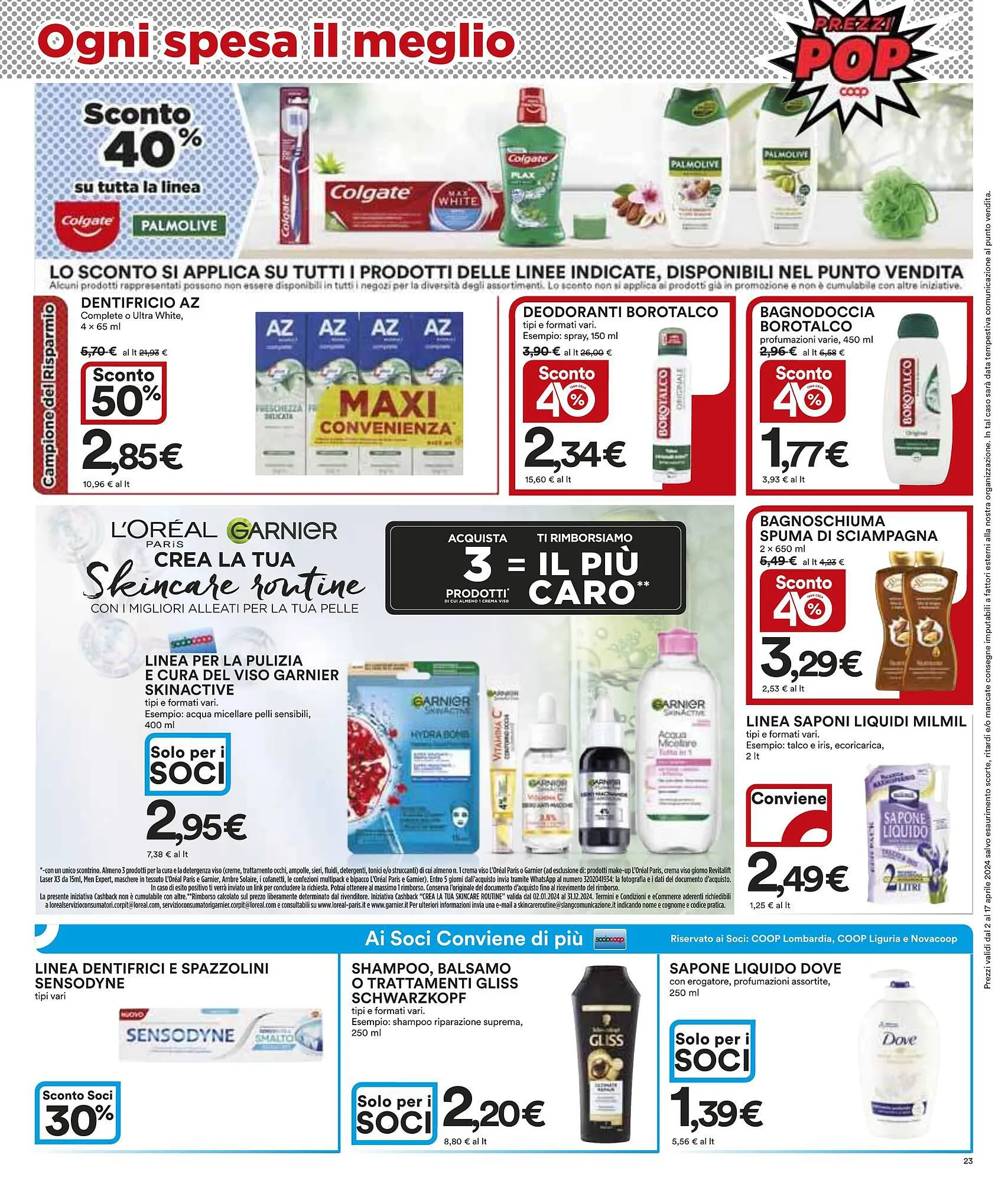 Volantino Ipercoop da 2 aprile a 17 aprile di 2024 - Pagina del volantino 23