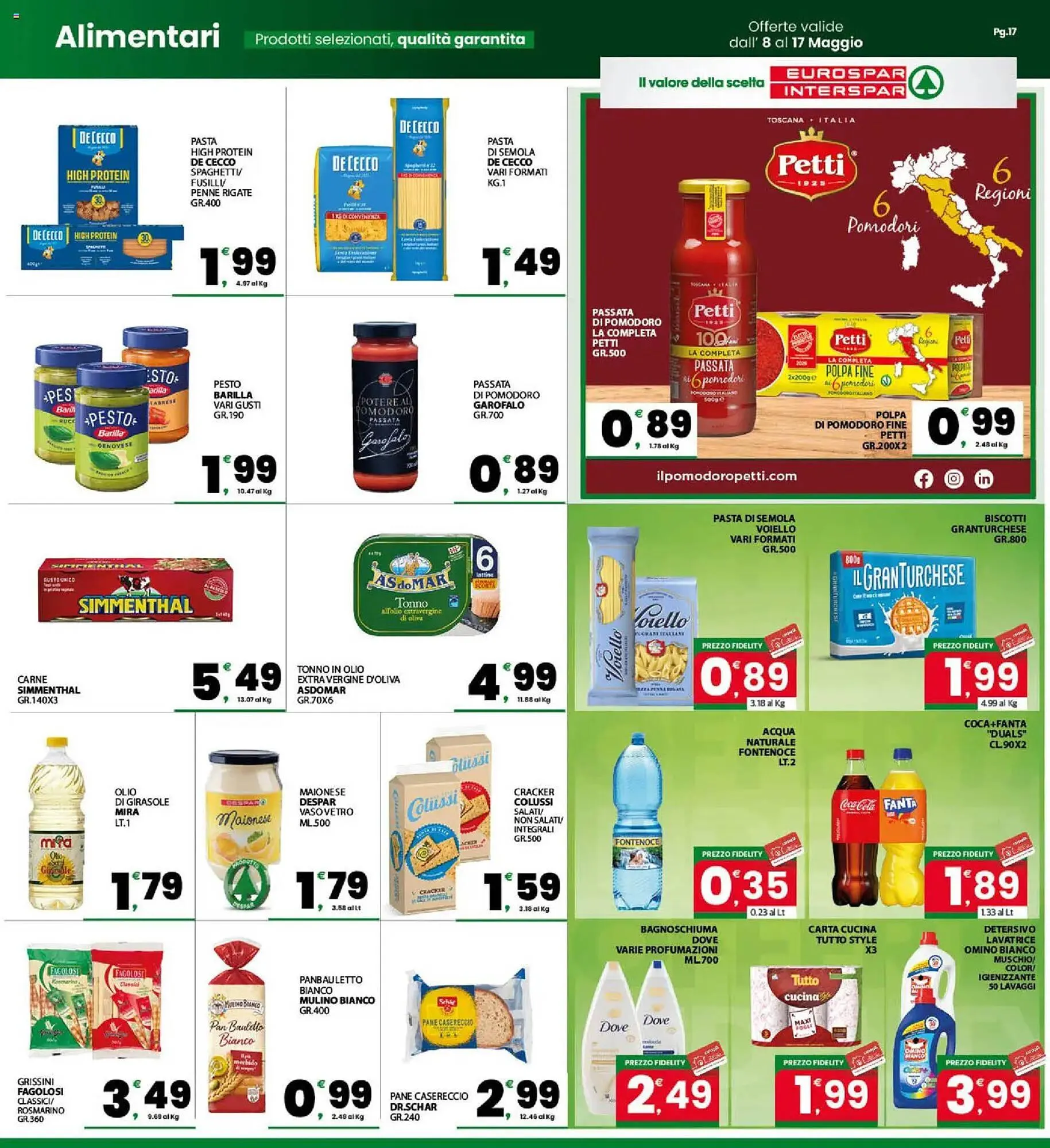 Volantino Interspar da 8 maggio a 17 maggio di 2026 - Pagina del volantino 17
