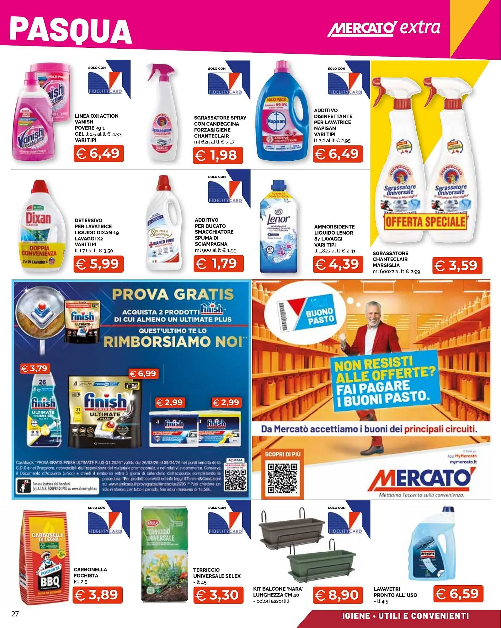 Volantino Mercatò Extra da 23 marzo a 26 marzo di 2026 - Pagina del volantino 27