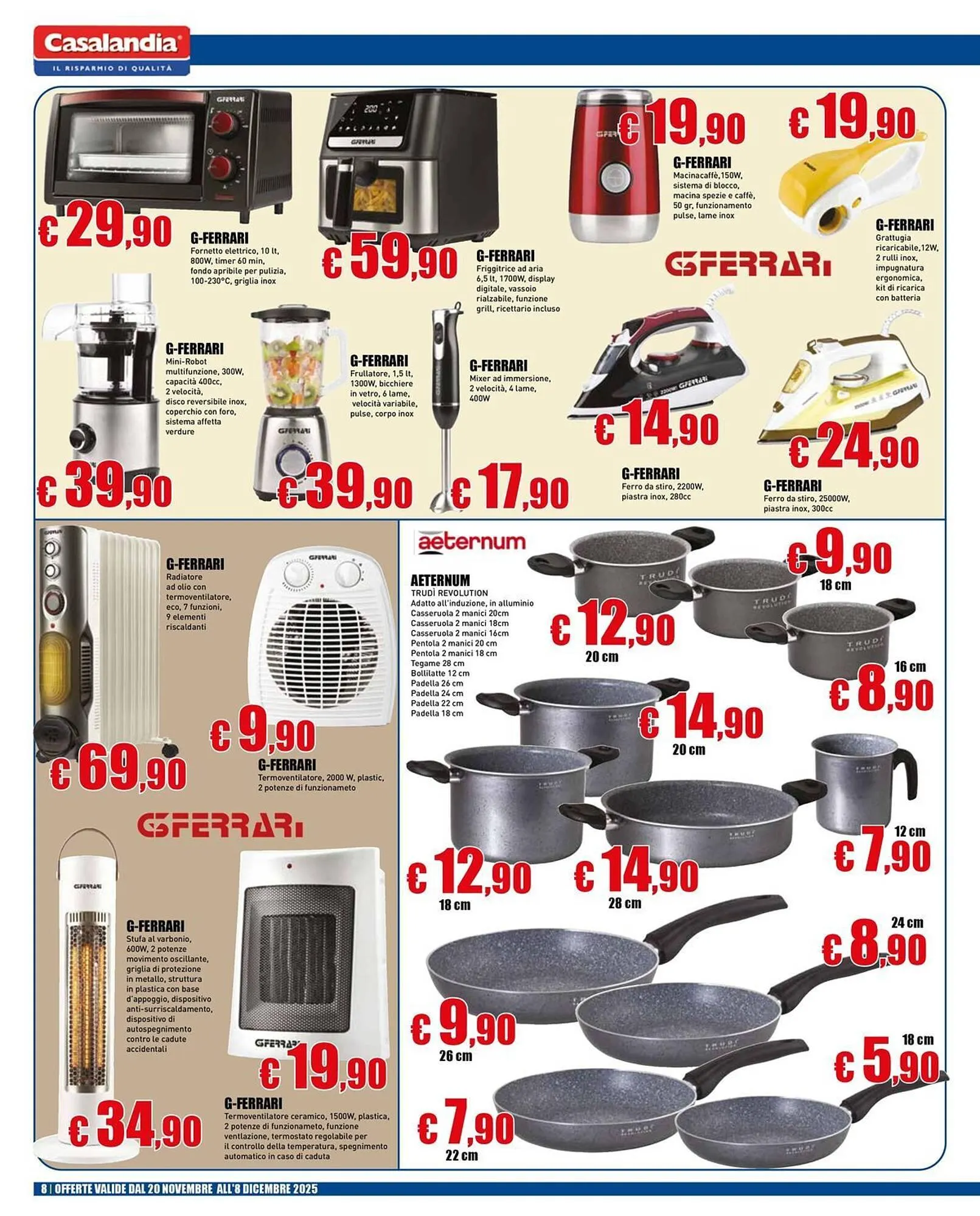 Volantino Casalandia da 20 novembre a 8 dicembre di 2025 - Pagina del volantino 8